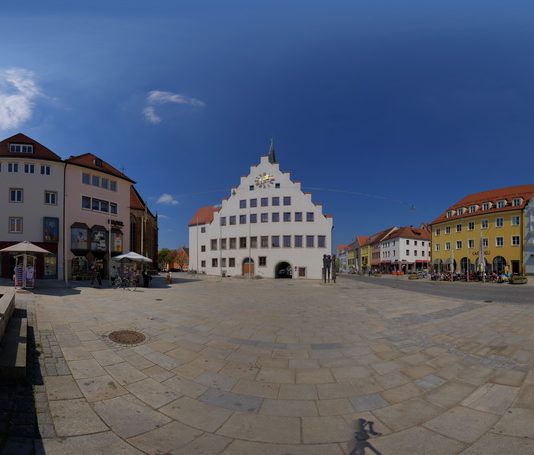 360 Grad Ansicht Rathausplatz Neumarkt