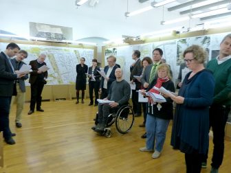 Preisgericht Innenstadtwettbewerb, 22.3.2014 in der Residenz, Foto Janka