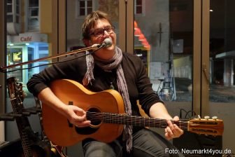 Wolfgang Bernreuther am Samstag im Creppresso
