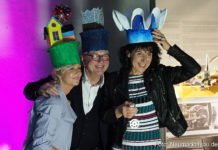 Gudrun Berschneider, Johannes Berschneider und Christine Degenhart beim Architekturfest 2018