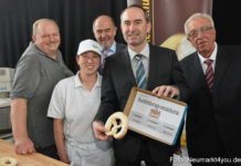 Der Bayerische Staatsminister für Wirtschaft, Landesentwicklung und Energie Hubert Aiwanger auf der Handwerksmesse Neumarkt 2019