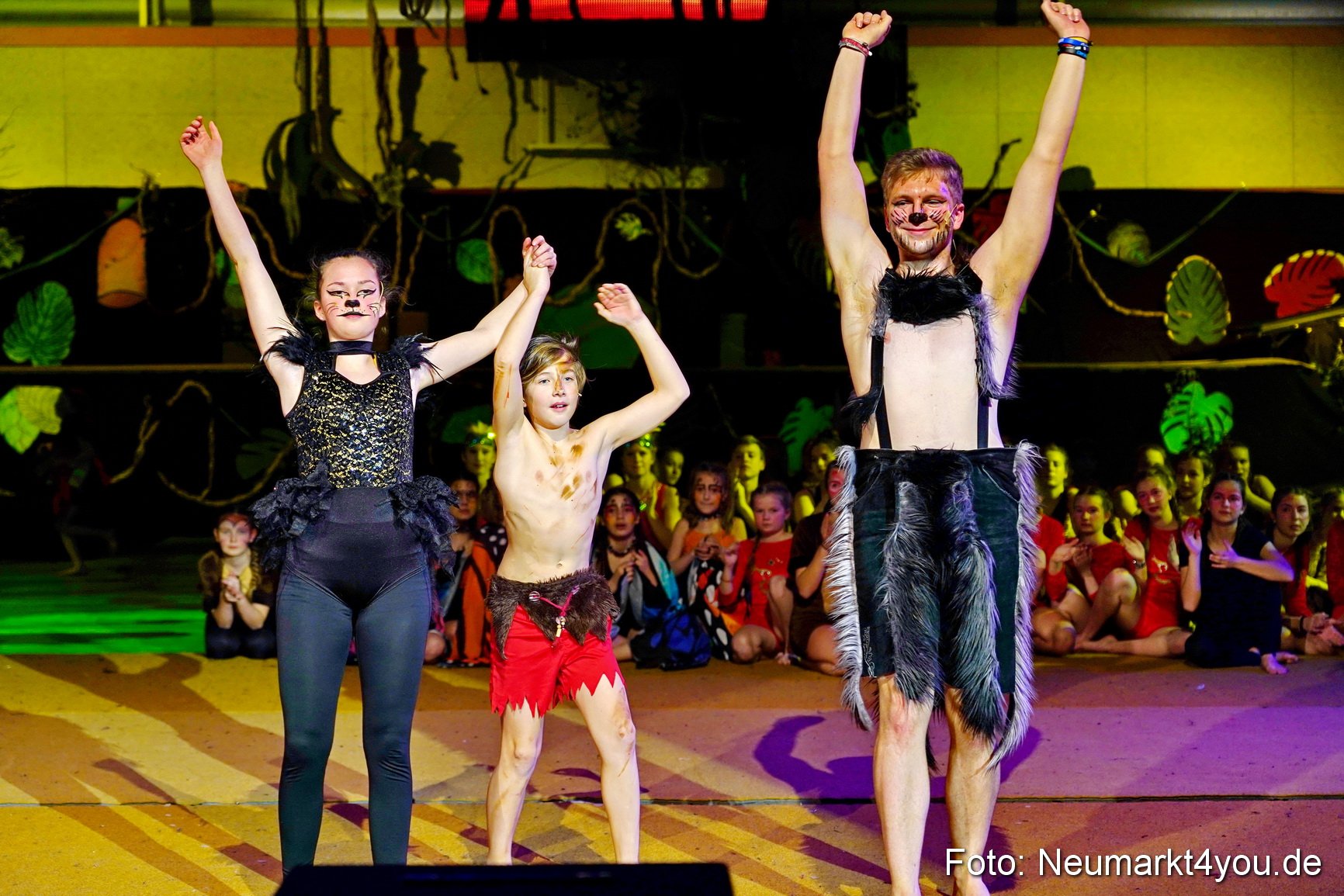 Artico spielt das Artistical Dschungelbuch