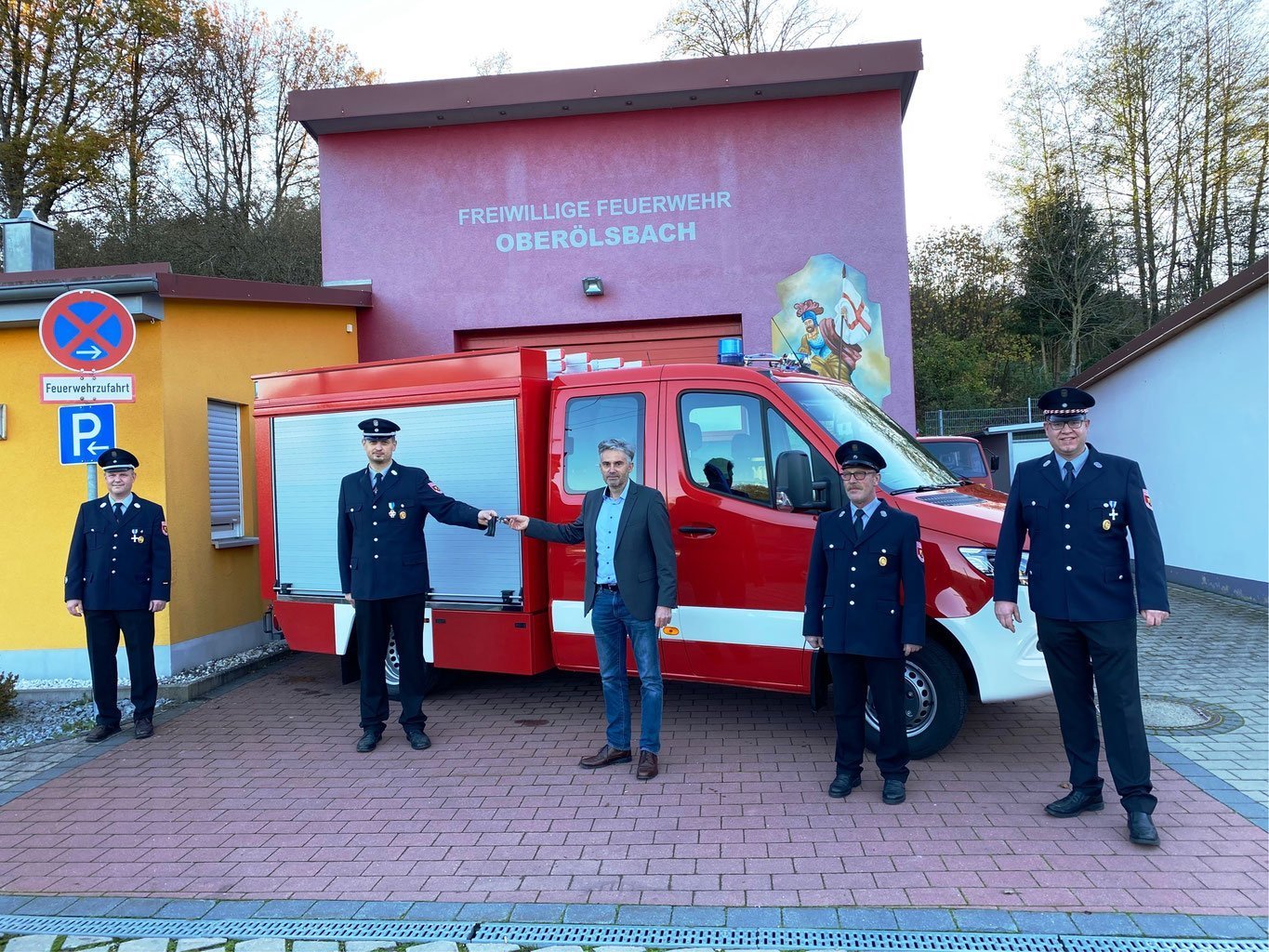 Neues Fahrzeug für die Freiwillige Feuerwehr Oberölsbach