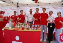 Perfektes Hochsommerwetter zur Jobmeile